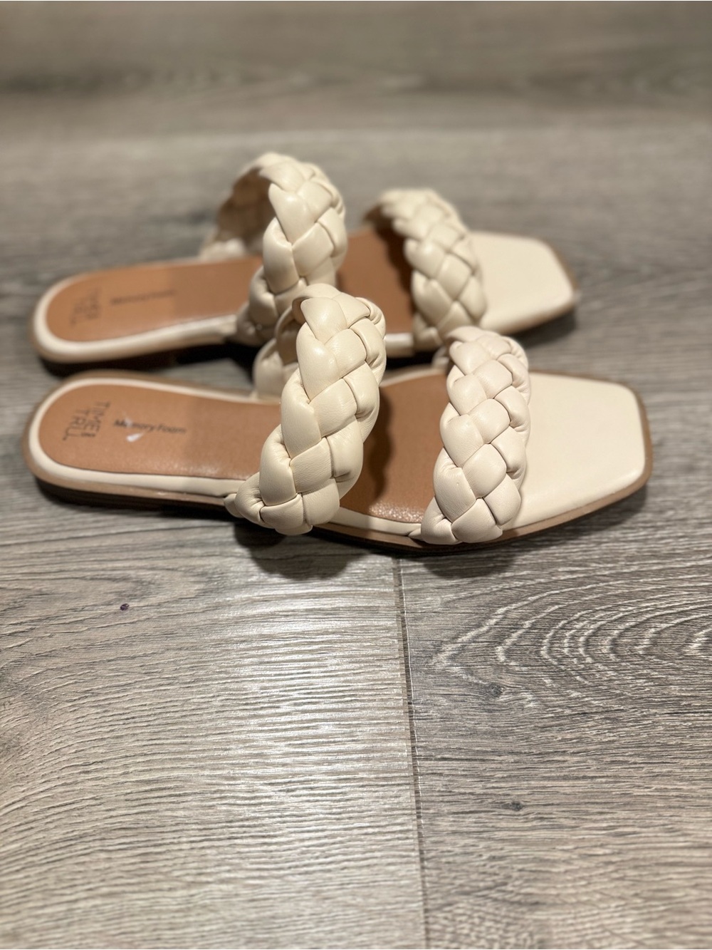 Braided Double-Strap Slide Sandals - Picture 3 of 6